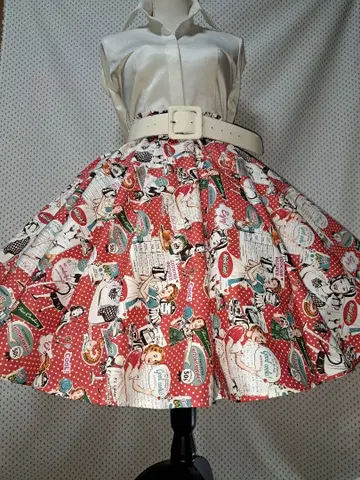 서큘러 스커트 (전체 원)