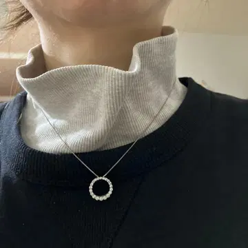 플라티나 다이아몬드 목걸이