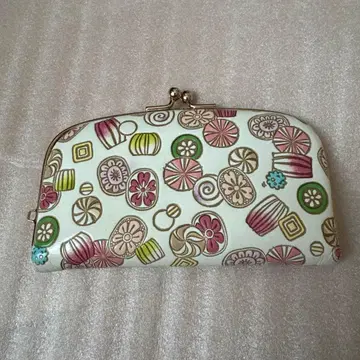 문고야 오제키 가마구치 지갑 사탕 패턴 레어 단종품