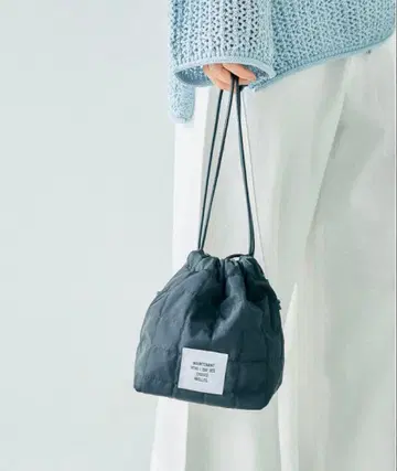 새상품 퀼팅 미니 복조리 백 파우치 LEPSIM 렙심