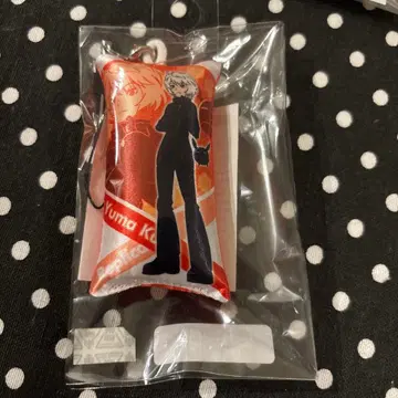 월드 트리거 쿠가 유마 미니 쿠션 키링