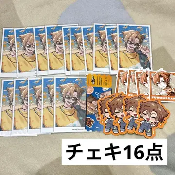 니지산지 삼미일체!!!!! 후시미 가쿠 폴라로이드풍 카드 스티커