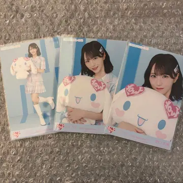 이코럽 노구치 이오리 시나모롤 콜라보 시나몬 마카롱 브로마이드 컴프