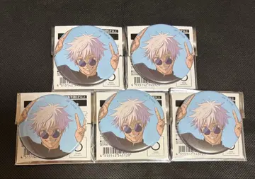 주술회전 애니메이션전 회옥옥절 캔뱃지 고죠 사토루 5개