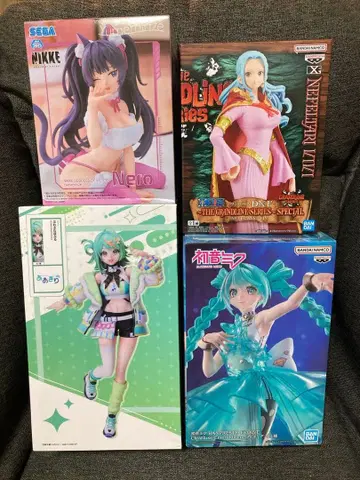 네로 하츠네 미쿠 비비 푸와푸와포푸라 4개 세트