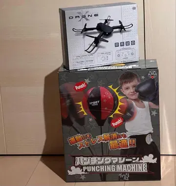 드론과 펀칭 머신 세트! 미개봉 새상품
