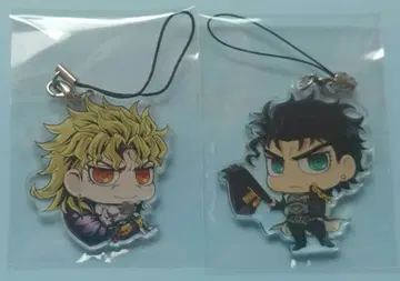 죠죠 아크릴 키링 멀티 크로스 캔뱃지