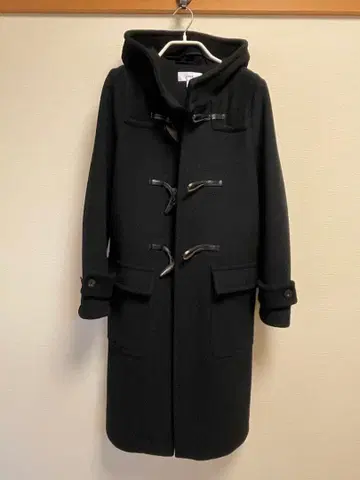 [ 새상품급 ] HYKE 더플 코트 블랙