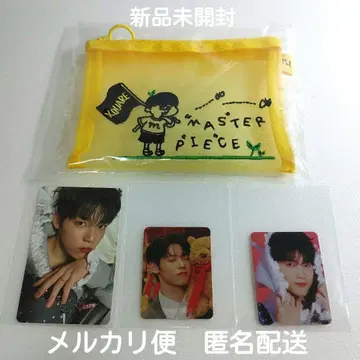 INI 기무라 마사야 메쉬 파우치 + 트레이딩 카드 세트