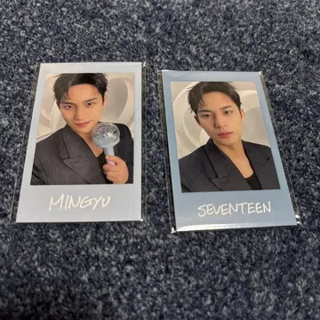 seventeen new 민규 인스턴트 사진 폴라로이드