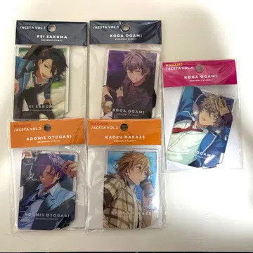 앙스타 사선 아크릴 스탠드 레이 코가 카오루 아도니스