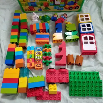 LEGO Duplo 블록 세트 10580 컨테이너 포함