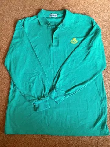 80년대 도쿄 디즈니랜드 쇼와 피케 셔츠 미키 L 사이즈