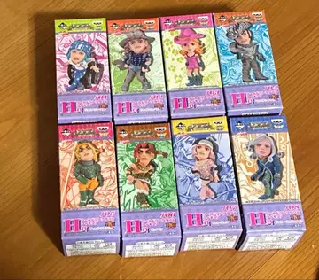 죠죠의 기묘한 모험 제일복권 스틸 볼 런 H상 월드 컬렉션 8종 세트