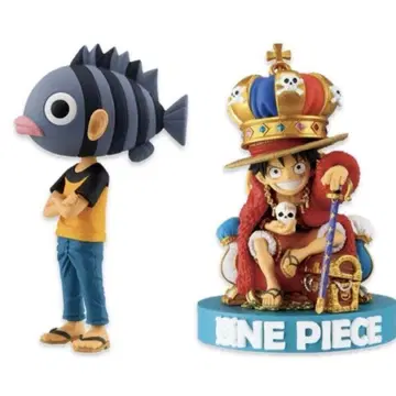 ONE PIECE BASE SHOP 월드 컬렉터블 피규어 2점