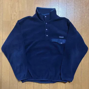90s 파타고니아 신틸라 스냅T 네이비 usa제 플리스