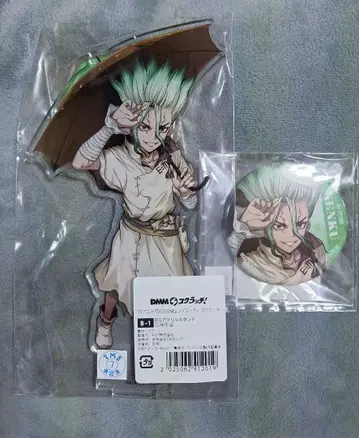 Dr.STONE DMM 스크래치 센쿠 BIG 아크릴 스탠드 캔뱃지