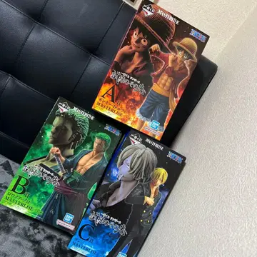 원피스 MASTERLISE 피규어 3체 세트