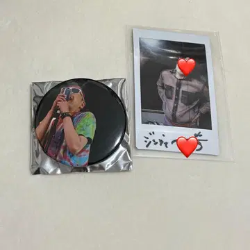 주스 꼴깍꼴깍 구락부 폴라로이드 캔뱃지 진저에일 사카모토