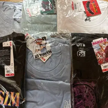 캐릭터 등 XL T셔츠 6매 세트