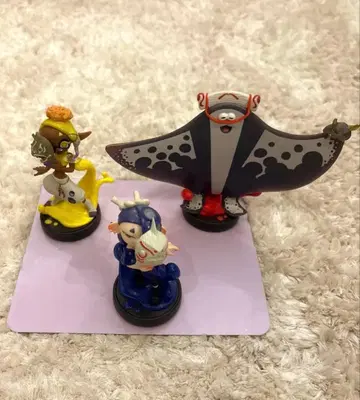 amiibo 초기화 완료 스프라툰 딥컷