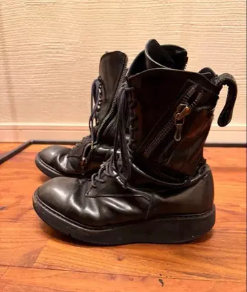 archive julius boots 밀리터리 가죽 부츠 율리우스