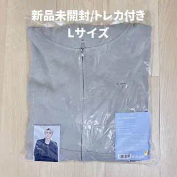SEVENTEEN NEW ZIP-UP HOODIE GRAY L 사이즈