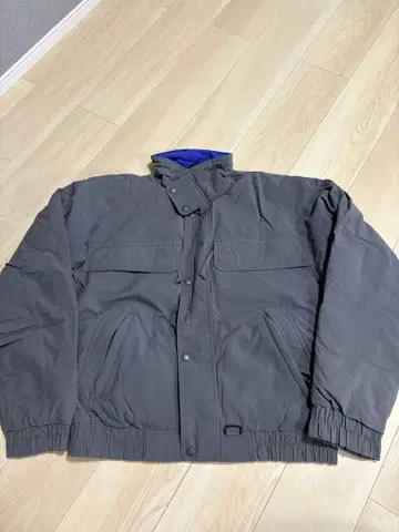 Eddie Bauer 구스다운 블랙 택 80s 90s 짧은 기장