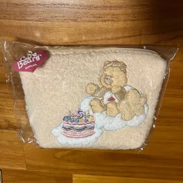 snidelhome 케어베어 니트 파우치 한정판 쇼핑백