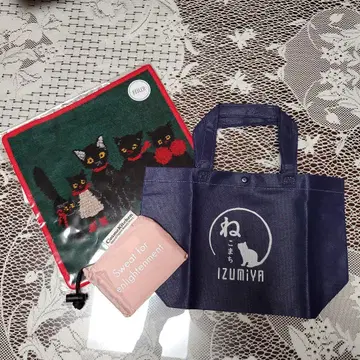 코스메 키친 x 페이러 쿠라하시 레이 손수건 에코백