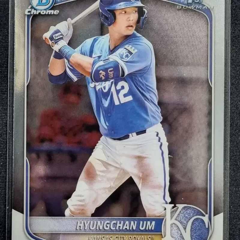2025 Bowman Chrome 엄형찬 1st 베이스 크롬 카드