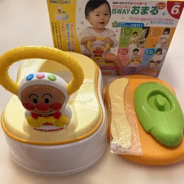 호빵맨 5WAY 아기 변기 말하는 음악 기능 포함