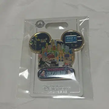 상하이 디즈니 핀 배지 주토피아 한정판