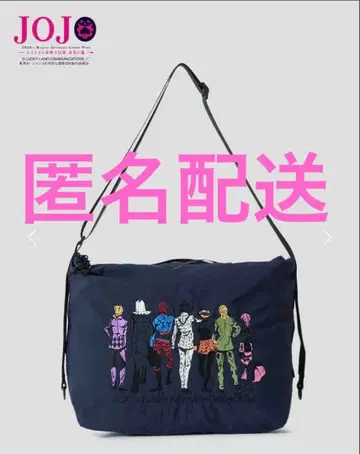 죠죠의 기묘한 모험 x 그라니프 콜라보 황금의 바람 숄더백 미사용 새상품