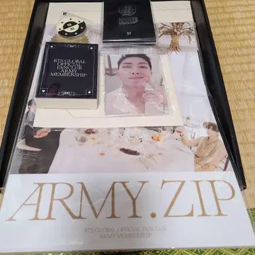 BTS ARMY ZIP 팬클럽 멤버십 키트