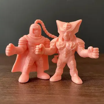 근육맨 지우개 저스티스맨 변신 전 & 변신 후 B