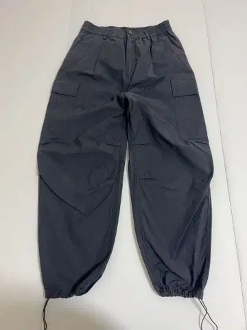 BEAUTY&YOUTH 코튼 나일론 바지 블랙