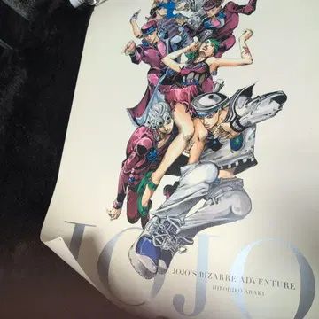 죠죠의 기묘한 모험 ALL-STAR A 죠죠전 2012 B2 포스터