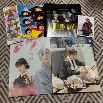 메구로 렌 팜플렛 오소마츠 6쌍둥이 트리리온 게임 나의 행복한 결혼