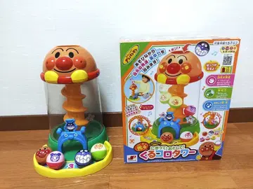 호빵맨 [박스 포함] 쥐고 떨어뜨리는 빛나는 굴러가는 타워