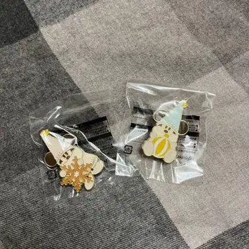 릴리린린 핑 배지 2개 세트