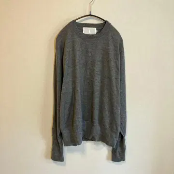 K ITO 티셔츠 울 맨투맨 그레이 사이즈 2