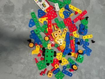 학습 오리지널 교육 건축 엔지니어링 빌딩 블록 세트 3세부터