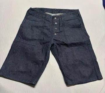 Graphzero 데님 하프 팬츠