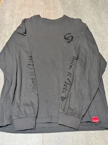 치바 제츠 CJ 로고 롱 슬리브 티셔츠 L 사이즈