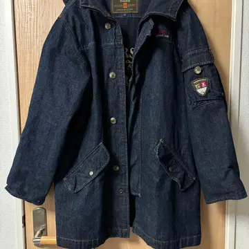 Thursday Island 서즈데이 아일랜드 데님 롱 자켓