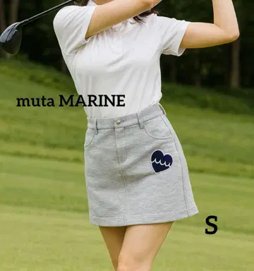 [인기] 무타 마린 mutaMARINE 골프 스커트 그레이 S.