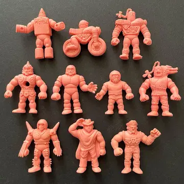 근육맨 지우개 (당시 물품) 파트 22 모음 전 10체 풀컴프