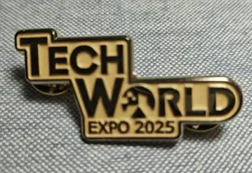 TECH WORLD EXPO2025 핀 배지 오사카 만박 간사이 만박