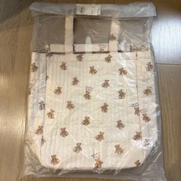 젤라또피케 베어 패턴 백